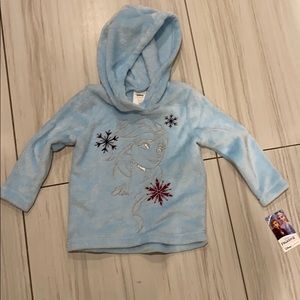 NWT Disney frozen fleece sweatshirt 2t